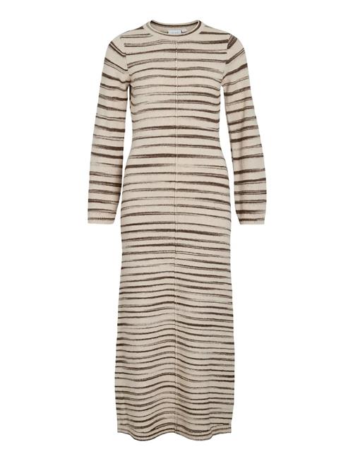 Vila | Vialaina O-Neck L/S Ankle Knit Dress/Bfs | S