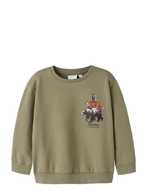 name it | Nmmolin Ls Nreg Sweat Bru Box | 110