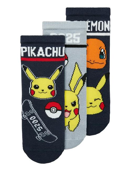 name it | Nmmsantiago Pokemon 3P Sock Sky | 22-24
