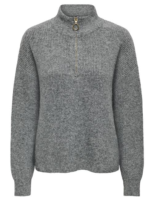 ONLY | Onltokyo Solid L/S Zip Pullover Knt Noos | M