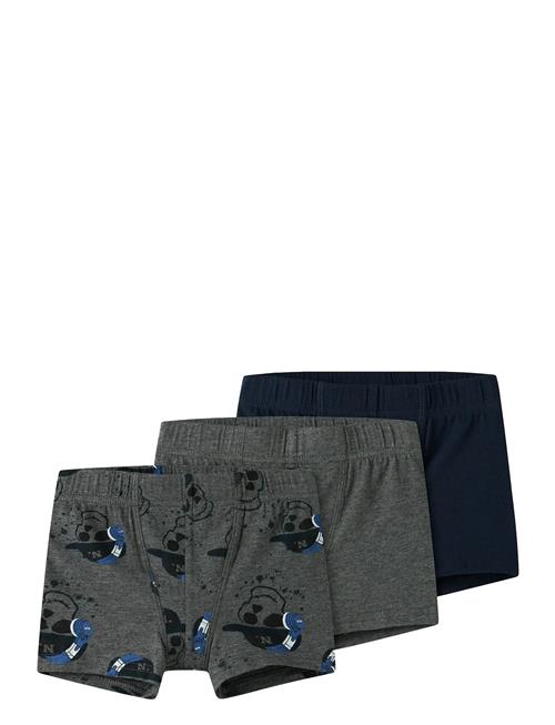 name it | Nmmtights 3P Dark Grey Mel Skull Noos | 98