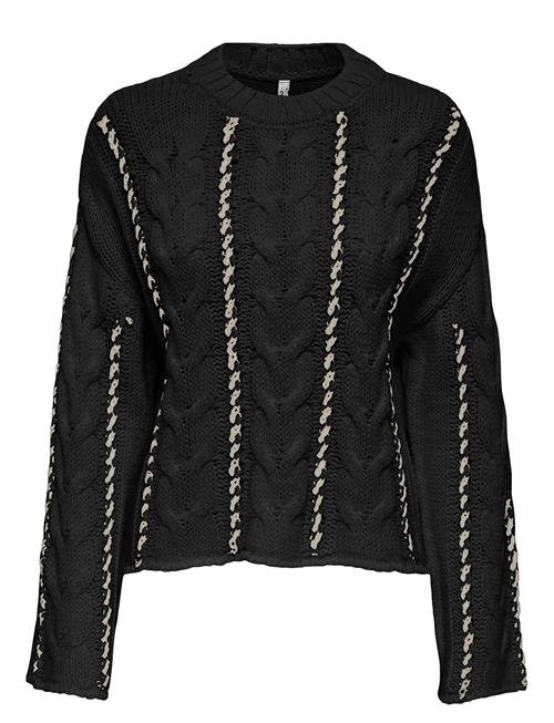 ONLY Carmakoma | Cartessa Cabel Stitch Ls O-Neck Knt | 50-52