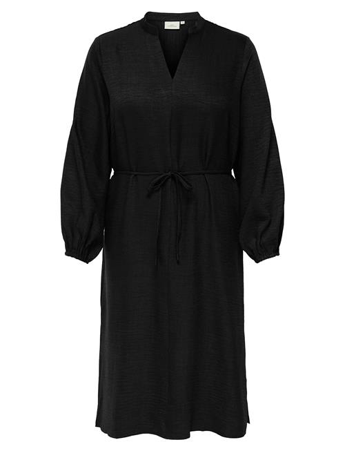 ONLY Carmakoma | Carbay Ls V-Neck Blk Dress Wvn Bf | 54