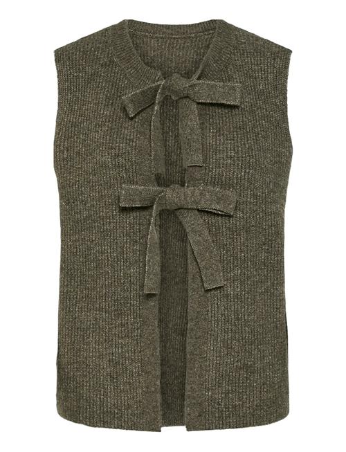 Pieces | Pcsilly Sl Rev Tie Vest Knit Noos Bc | L