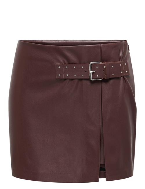 ONLY | Onlcassidy Faux Leather Skirt Otw | M