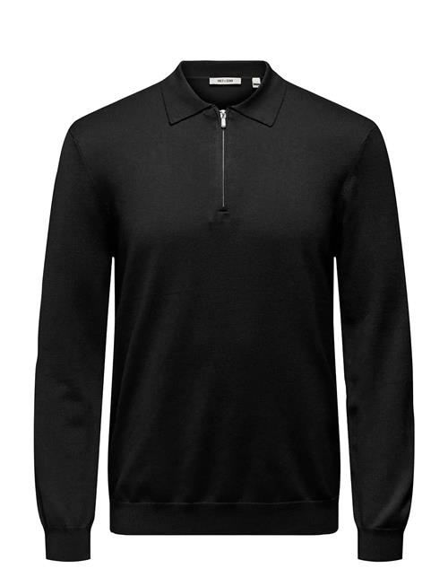 ONLY & SONS | Onswyler Life Reg 14 Half Zip Polo Knit | XS