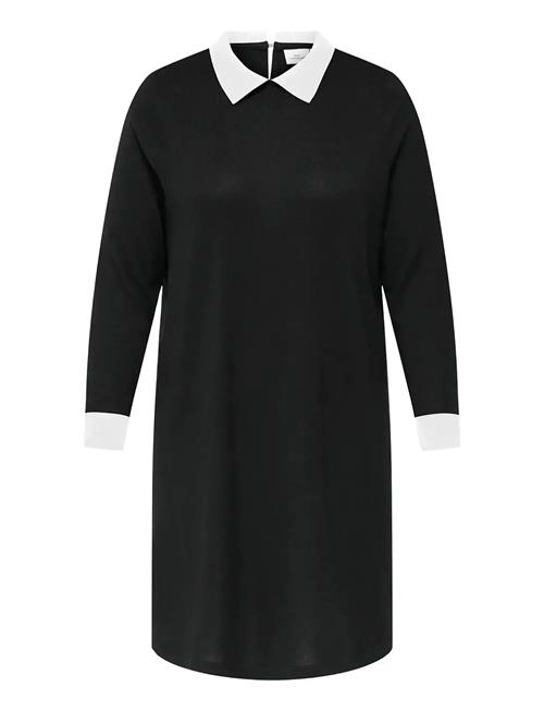 ONLY Carmakoma | Caralba L/S Mix Abk Dress Jrs | 46-48