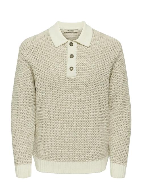 ONLY & SONS | Onsalf Rlx Structure Polo Knit | S