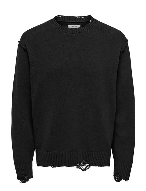 ONLY & SONS | Onstune Rlx Ls Crew Neck Knit | XS
