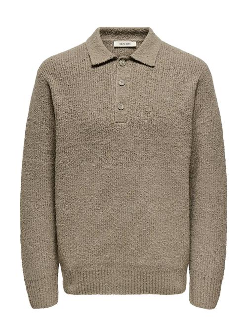 ONLY & SONS | Onsdale Rlx Ls Polo Knit Noos | XXL