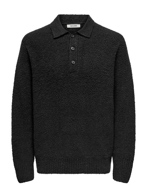 ONLY & SONS | Onsdale Rlx Ls Polo Knit Noos | M