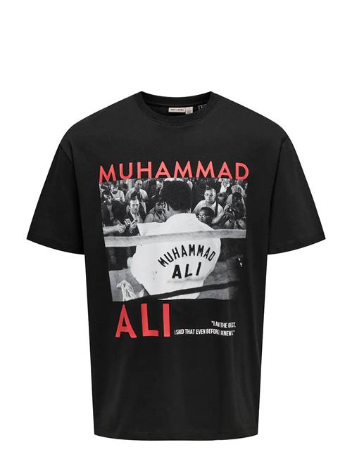 ONLY & SONS | Onsmuhammad Ali Rlx Ss Lic Tee | XS