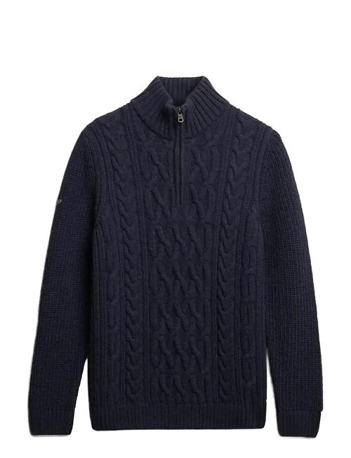 Superdry | Jacob Cable Knit Half Zip | XXL