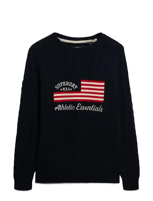 Superdry | Slouchy Cable Flag Knit | L