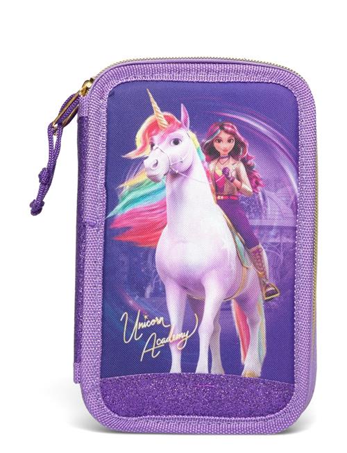 Euromic | Unicorn Academy, Fyldt Dobbelt Penalhus | ONE SIZE