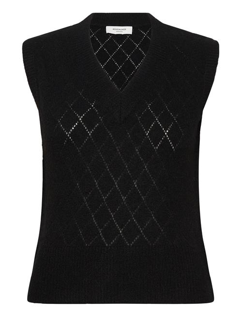 Rosemunde | Rwaida Alpaca Sl V-Neck Vest | M