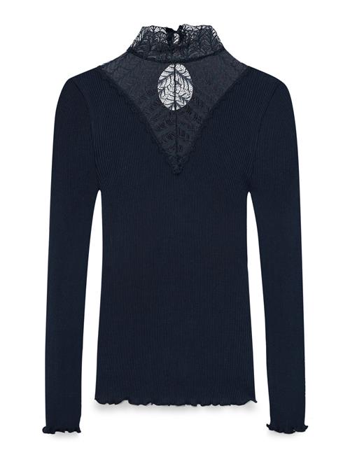 Rosemunde | Rwbeatha Silk Ls  Lace T-Shirt | XS