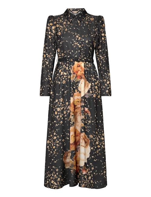 by Ti Mo | Tailored Satin Shirt Dress | S