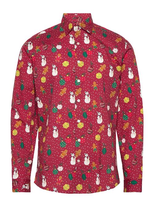 Lindbergh | Aop Christmas Shirt L/S | S