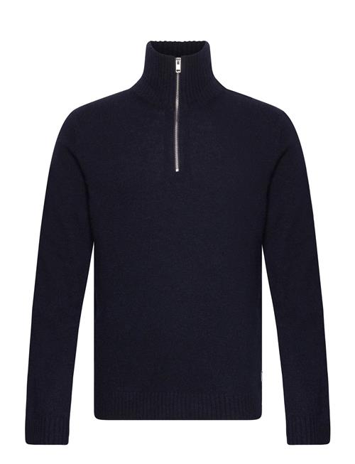 Lindbergh | Lambswool Half Zip Knit Oversize Co | L