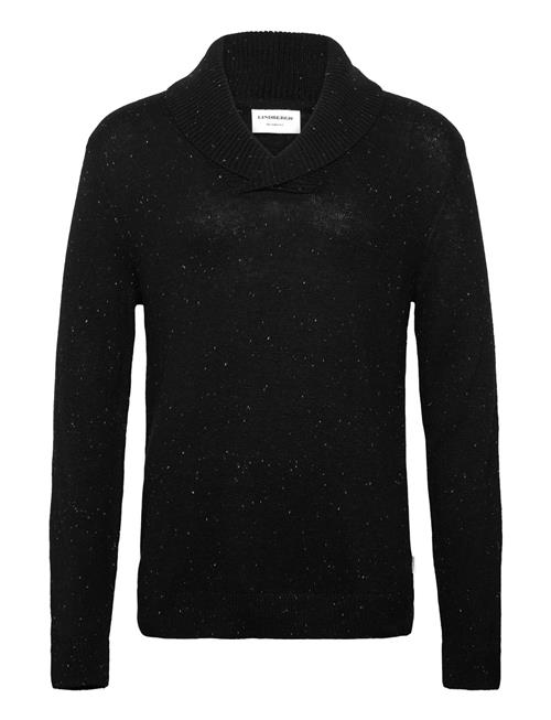 Lindbergh | Nep-Yarn Shawl Collar Knit | S