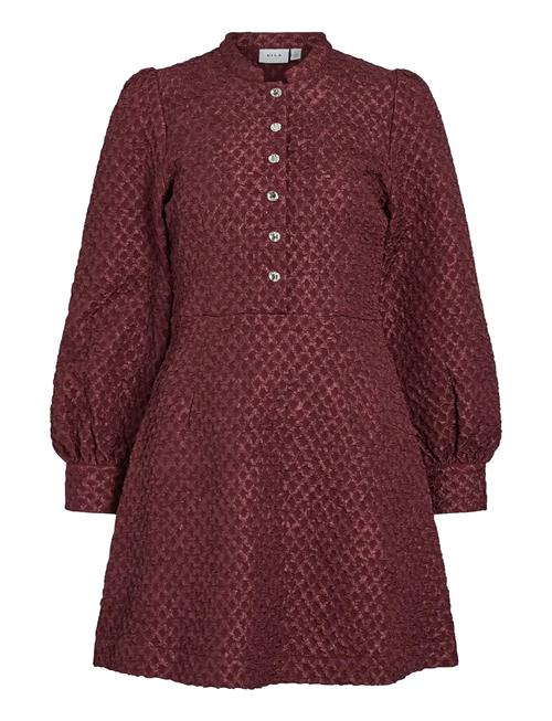 Vila | Vitaliama L/S Jaqcuard Dress | 36