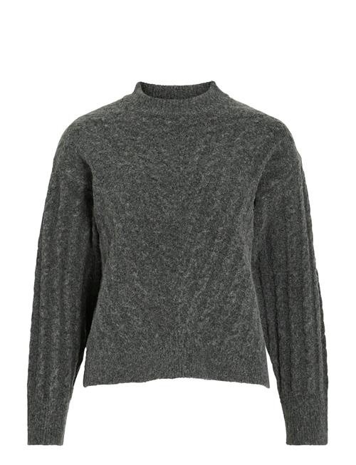 Vila | Virelli Highneck L/S Cable Knit Top/Bfs | XXL