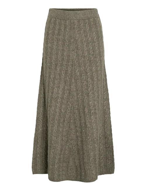Vila | Virelli Ankle Cable Knit Skirt/Bfs | L