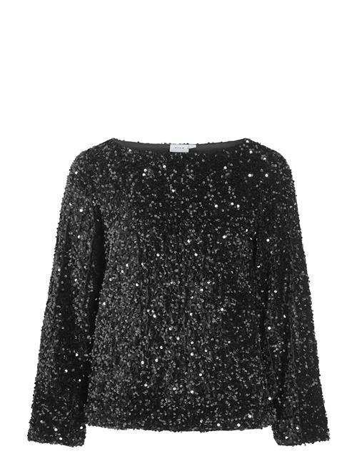 Vila | Vifaith Boat Neck L/S Sequin Top/1 | M