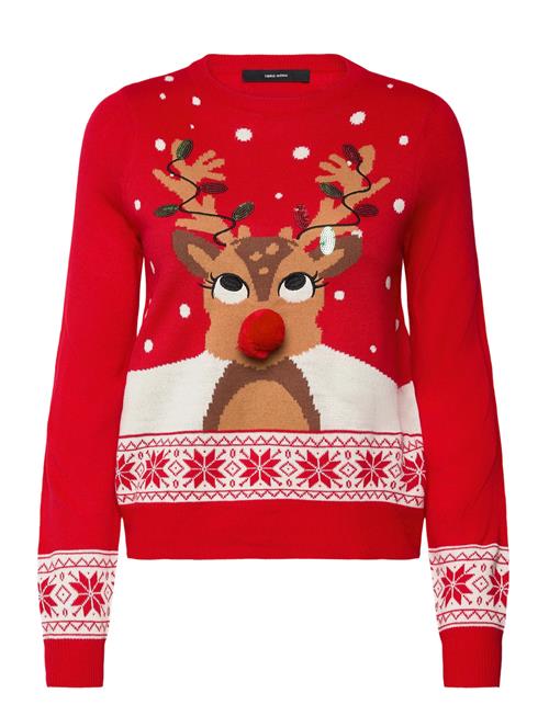 Vero Moda | Vmfrostydeer Ls O-Neck Pull. Xmas Box | S