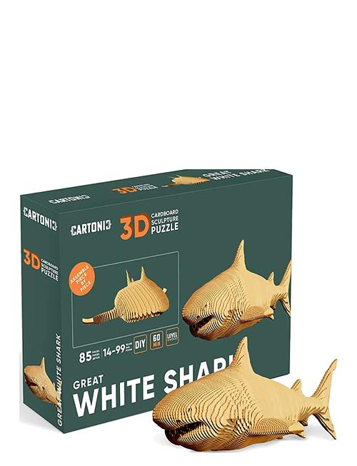 Cartonic | Cartonic 3D Puslespil Haj | 31X 5.8X 21.5CM