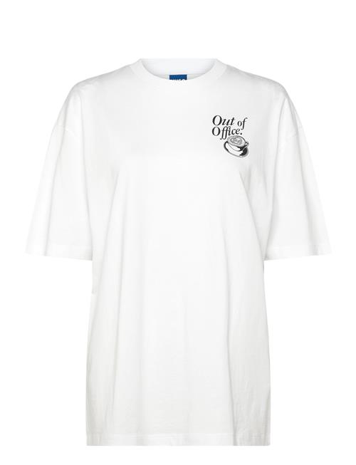 HUGO BLUE | Oversized_Tee_B_10 | XS