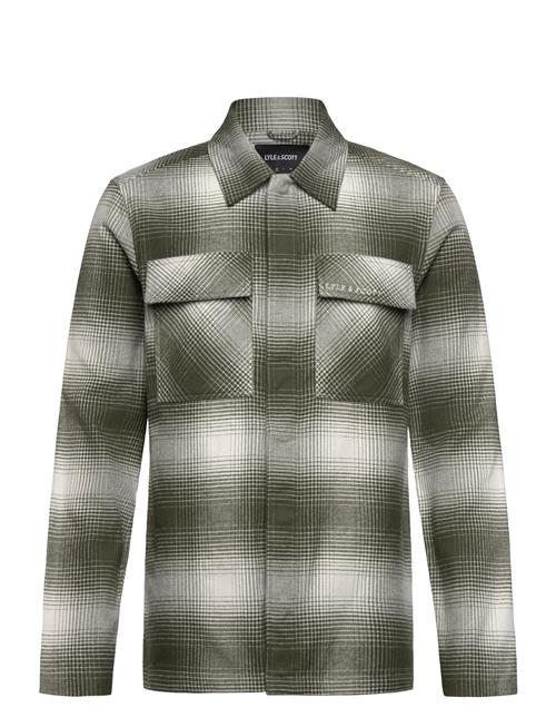 Lyle & Scott | Ombre Check Overshirt | M