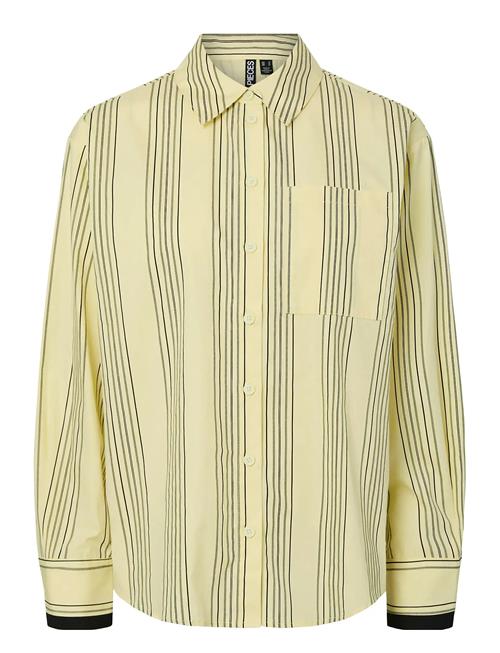 Pieces | Pcjamie Ls Loose Shirt Wvn D2D Pp | XS