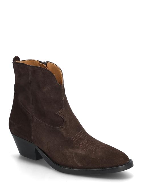 ANGULUS | Booties - Wedgel - With Zip | 38