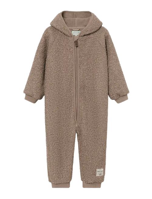 MINI A TURE | Matadel Teddyfleece Jumpsuit. Grs | 68