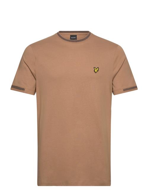 Lyle & Scott | Birdseye Half Tipped T-Shirt | M
