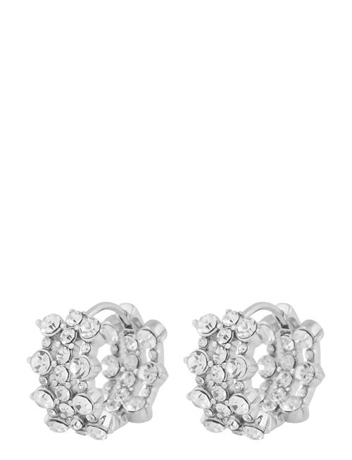 SNÖ of Sweden | Sprinkles Small Tripple Crystal Ring Ear S/Clear - Onesize | ONE SIZE