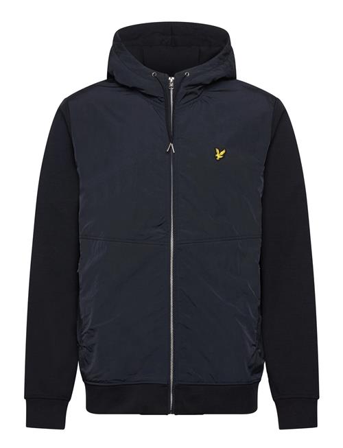 Lyle & Scott | Half Raglan Hybrid Hoodie | XXL