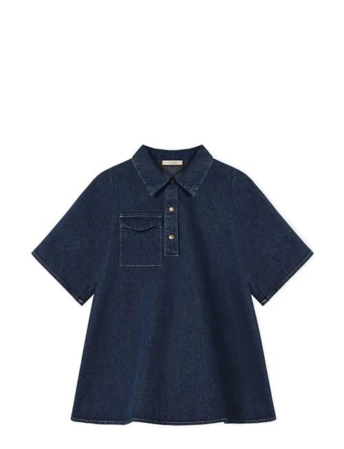 Fliink | Don Denim Ss Dress | 4 Y