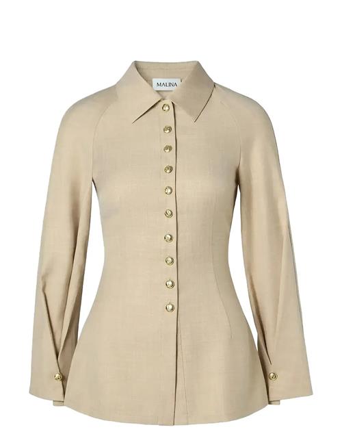 Malina | Joan Tailored Fitted Button Shirt | 38
