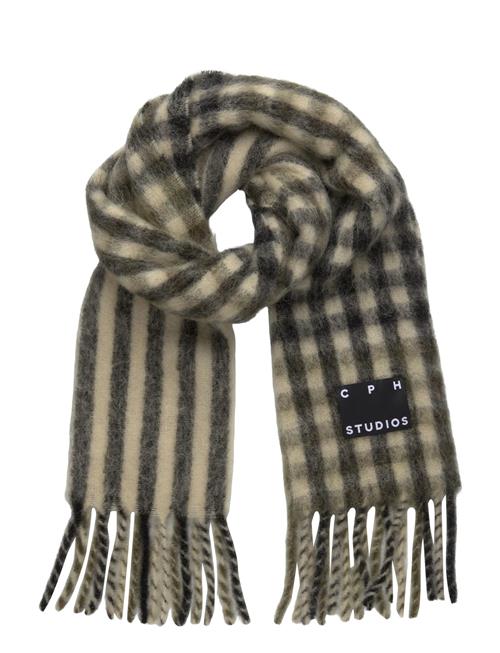 Copenhagen Studios | Cph Shawl 14 Wool Mix Burgundy | ONE SIZE