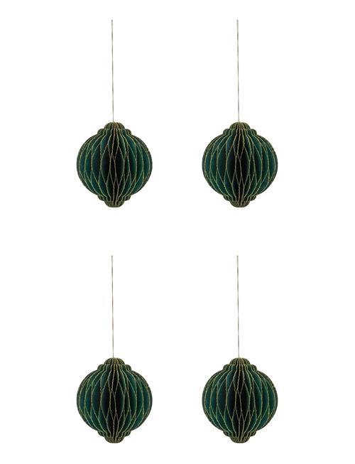 house doctor | Julepynt, Hdalsta, Grøn | 10X10X1CM