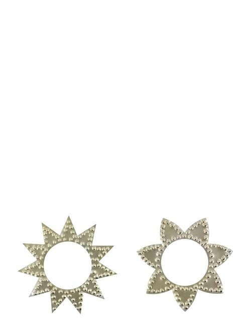 house doctor | Servietringe, Hdring, Antik Champagne Sølv Finish | 8.5X8.5X1CM