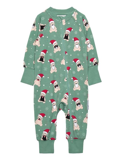 Geggamoja | Bamboo Two Way Zip Pyjamas | 50/56