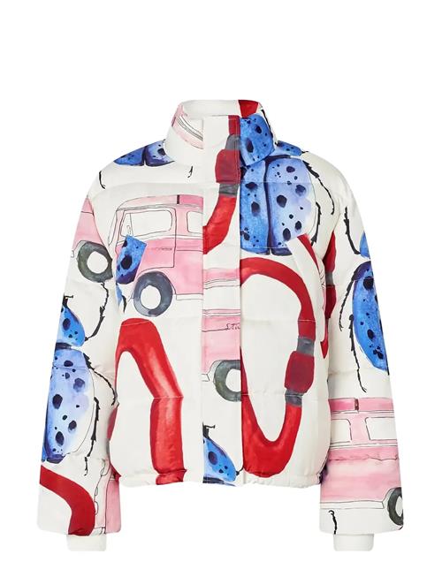 STINE GOYA | 2424 Printed Tech, Long Sleeve Puff | S