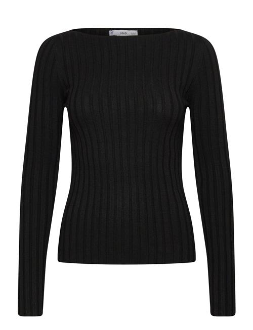 Mango | Boat Neck Ribbed Sweater | XL