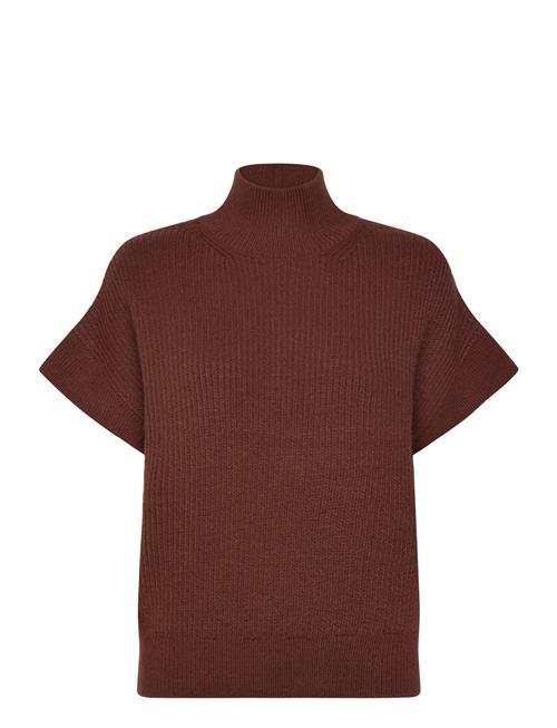 Mango | Perkins-Neck Short-Sleeved Sweater | S