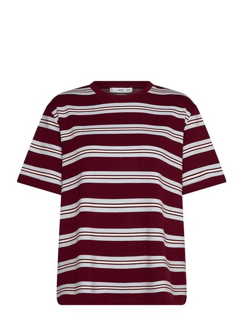 Mango | Striped Short-Sleeved T-Shirt | M