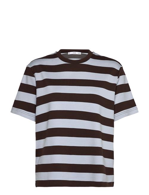 Mango | Striped Short-Sleeved T-Shirt | XS